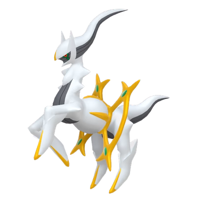 Arceus - type Pokemon from with stats, moves, and evolution data