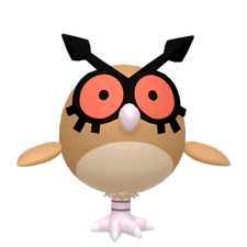 Hoothoot - Normal/Flying type Pokemon
