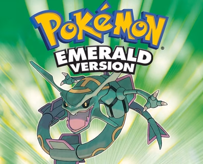 emerald Pokemon Game Cover