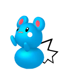 Azurill - Normal/Fairy type Pokemon