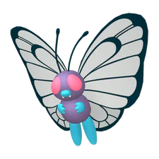 Butterfree - Bug/Flying type Pokemon