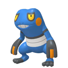Croagunk - Poison/Fighting type Pokemon