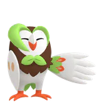 Dartrix - Grass/Flying type Pokemon