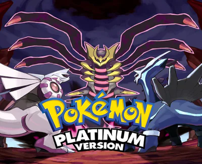 platinum Pokemon Game Cover