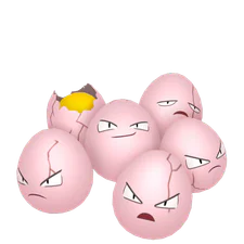 Exeggcute - Grass/Psychic type Pokemon