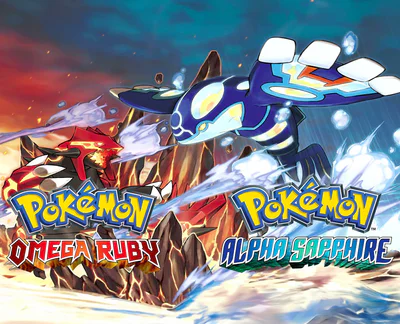 omega ruby & alpha sapphire Pokemon Game Cover