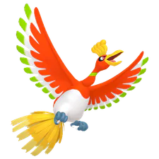 Ho-oh - Fire/Flying type Pokemon