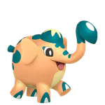Cufant - Steel type Pokemon