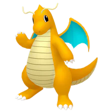 Dragonite - Dragon/Flying type Pokemon