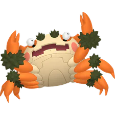 Klawf - Rock type Pokemon