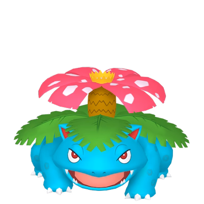 Venusaur - Grass/Poison type Pokemon from Pokemon Legends: Z-A with stats, moves, and evolution data