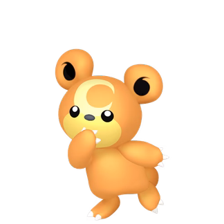 Teddiursa - Normal type Pokemon from Pokemon HeartGold and SoulSilver with stats, moves, and evolution data