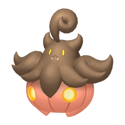 Pumpkaboo - Ghost/Grass type Pokemon from Pokemon Legends: Z-A with stats, moves, and evolution data