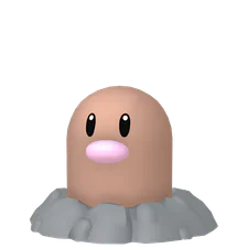 Diglett - Ground type Pokemon