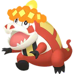 Crocalor - Fire type Pokemon