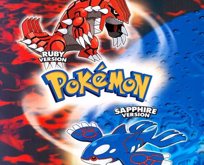 ruby & sapphire Pokemon Game Cover