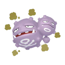 Weezing - Poison type Pokemon