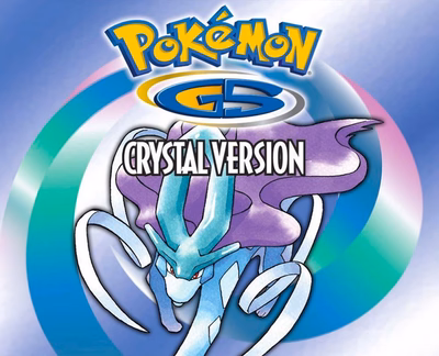 crystal Pokemon Game Cover