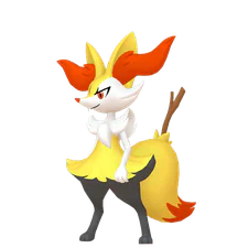 Braixen - Fire type Pokemon
