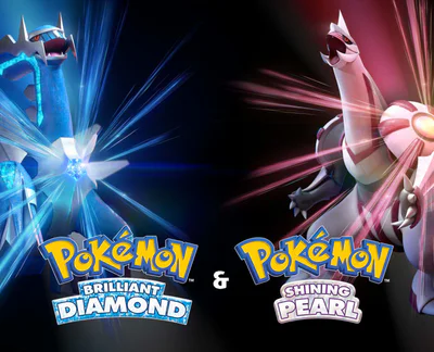 brilliant diamond & shining pearl Pokemon Game Cover